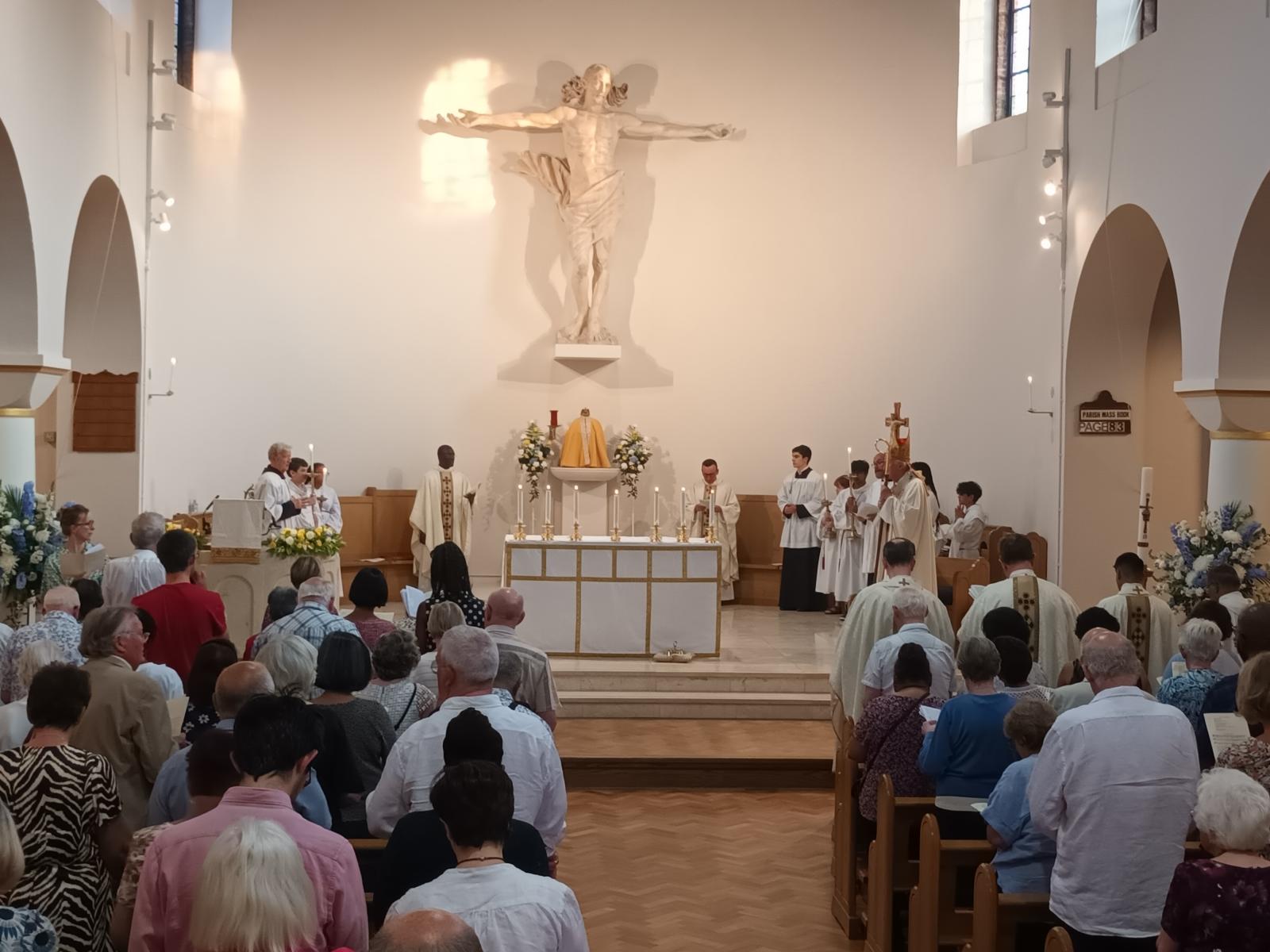 Our Lady of Lourdes Parish celebrates 100 years Diocese of Westminster